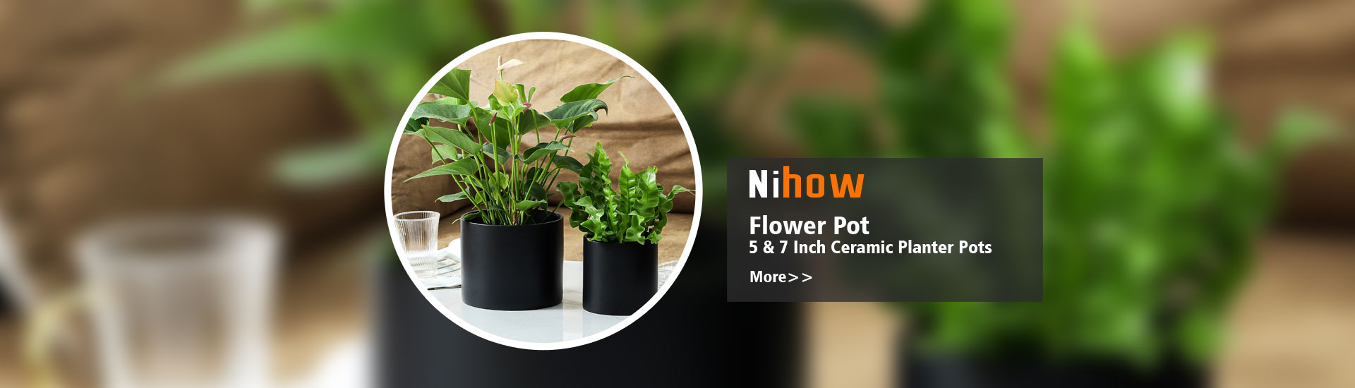 Nihow Flower Pot