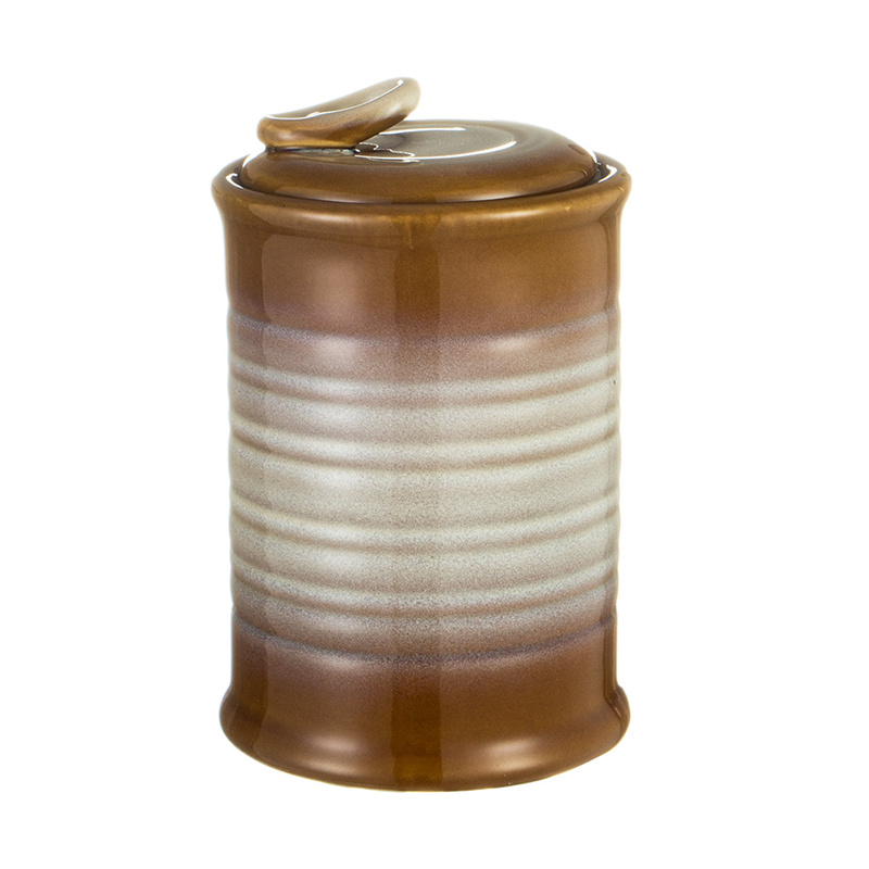 Nihow MEDIUM CANISTER Brown