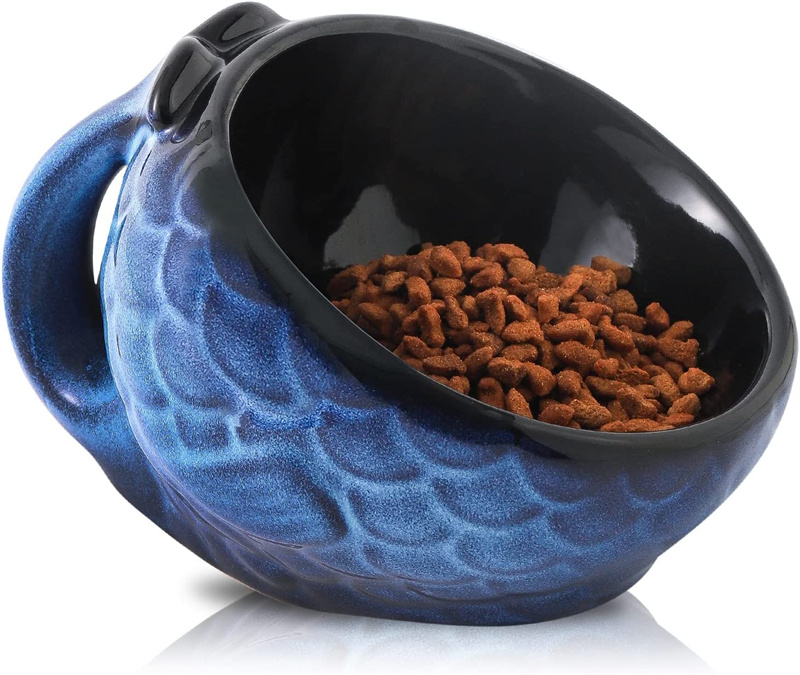 Nihow FISH CAT BOWL Blue